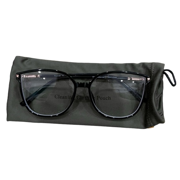 FIRMOO FULL FRAME MIXED MATERIAL EYEGLASSES 54-15-143 - BRAND NEW - Picture 5 of 5